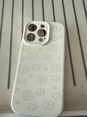 Sweet Cat & Fish iPhone Case